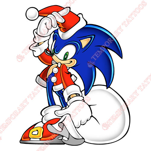 Sonic the Hedgehog Customize Temporary Tattoos Stickers NO.5339